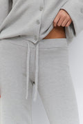 Knitted trousers - Gardenia