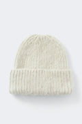 Chunky hairy beanie
