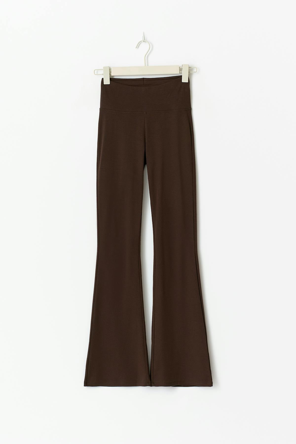 Soft flare trousers - Java