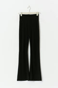 Soft flare trousers - Noir