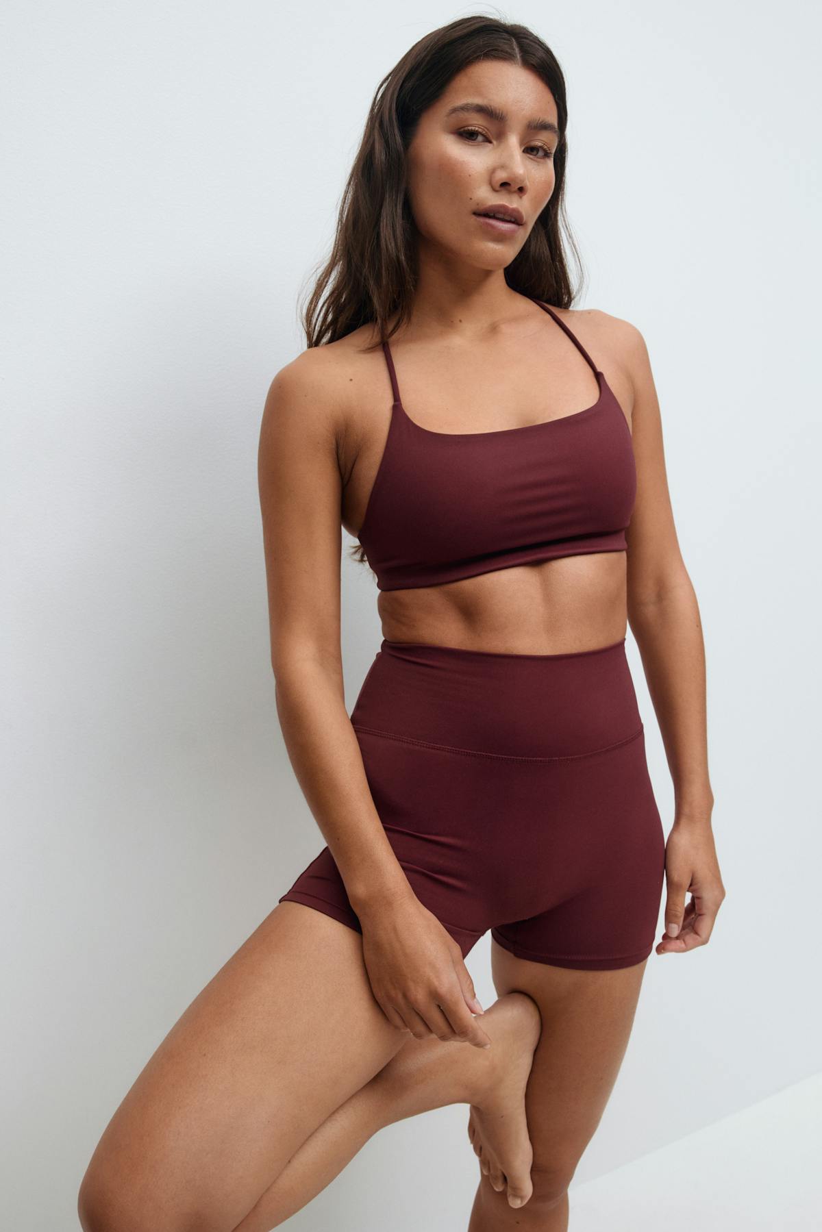 Yoga top - Bordeaux