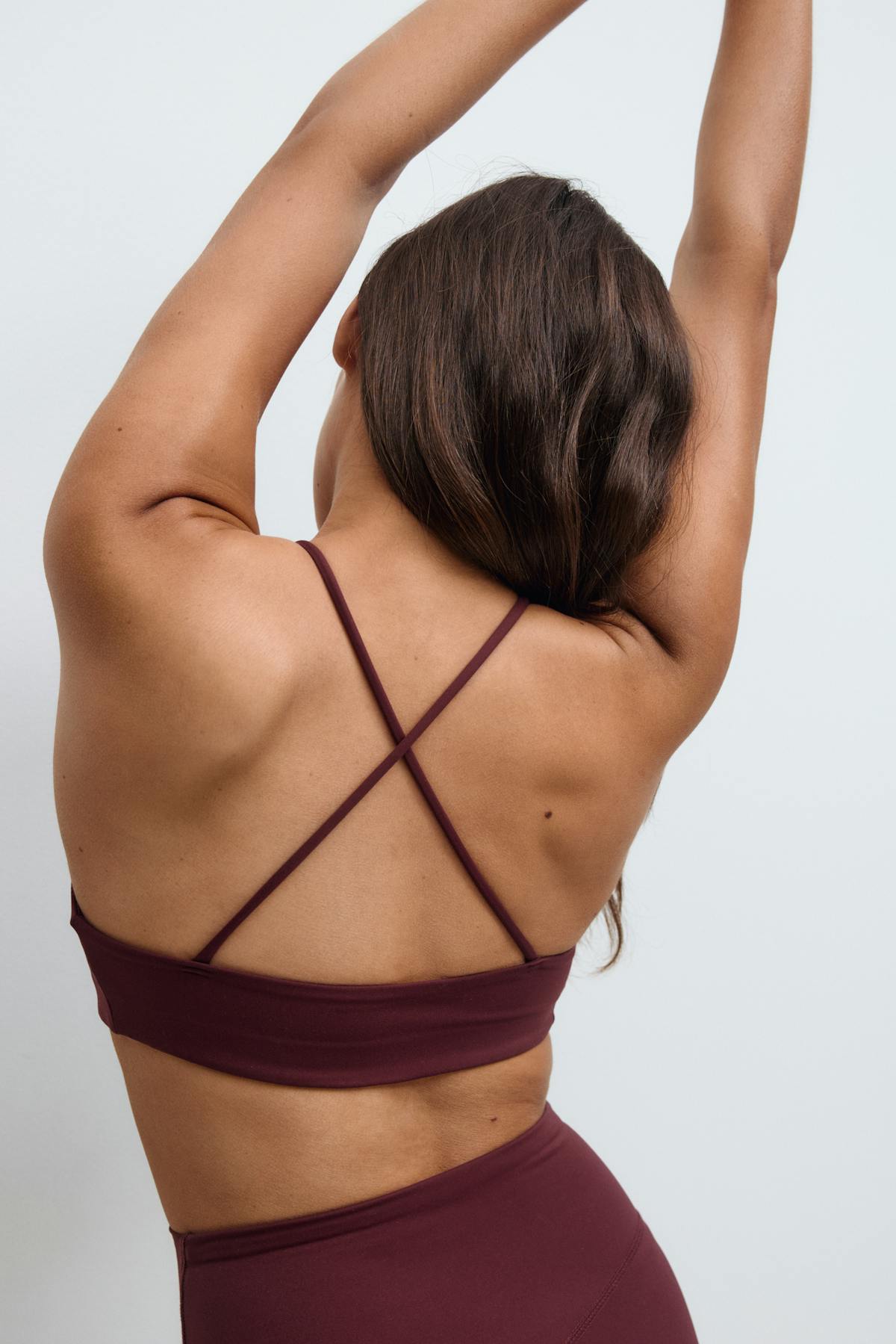 Yoga top - Bordeaux