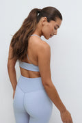 Yoga top - Dusty blue