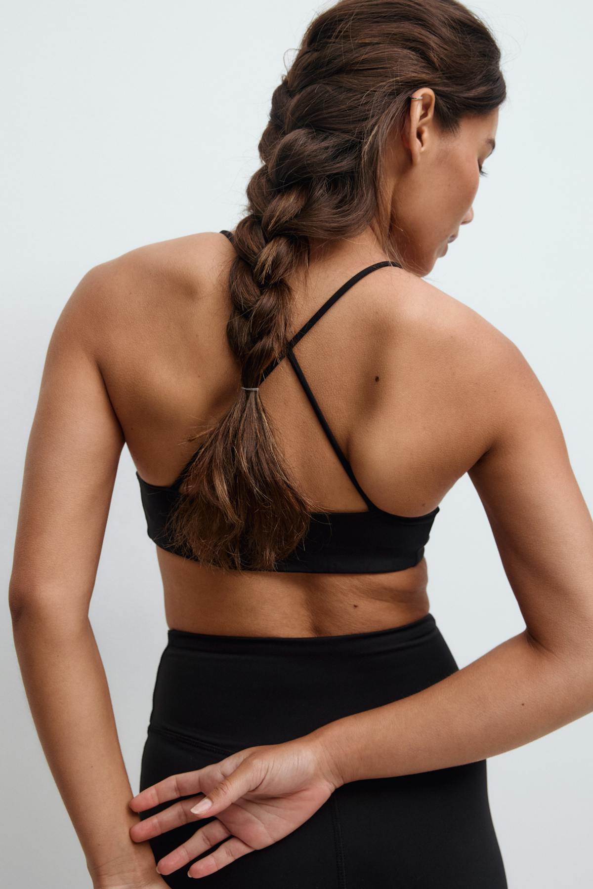 Yoga top - Noir