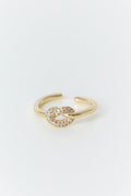 Knot ring - Doré