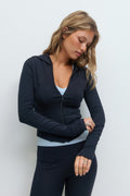 Zip hoodie jacket - Blanc cassé