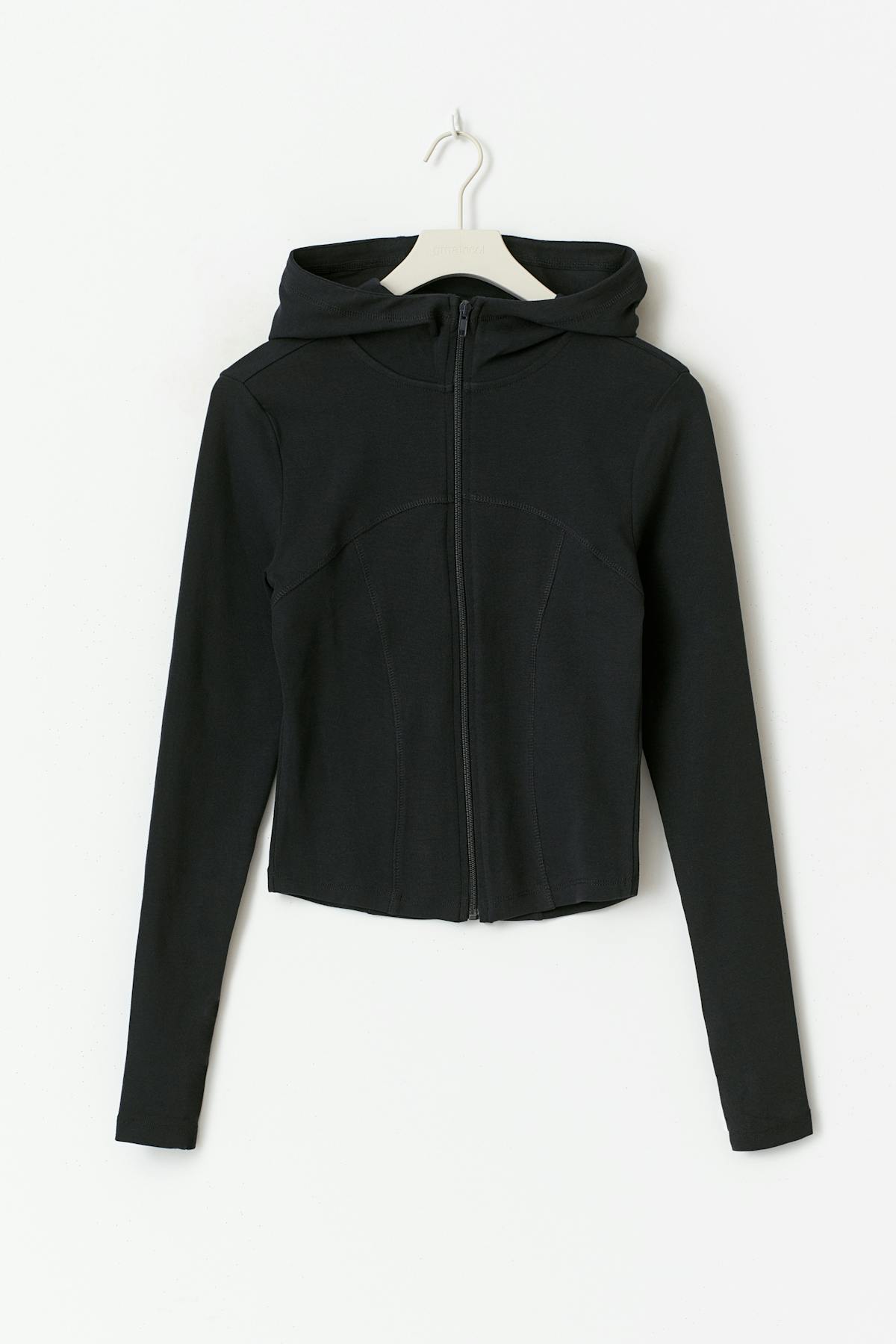 Zip hoodie jacket - Blanc cassé
