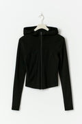 Zip hoodie jacket - Noir