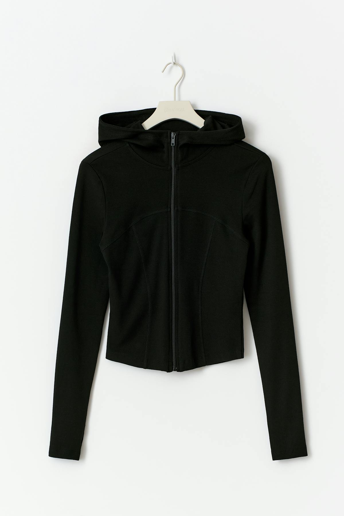 Zip hoodie jacket - Noir