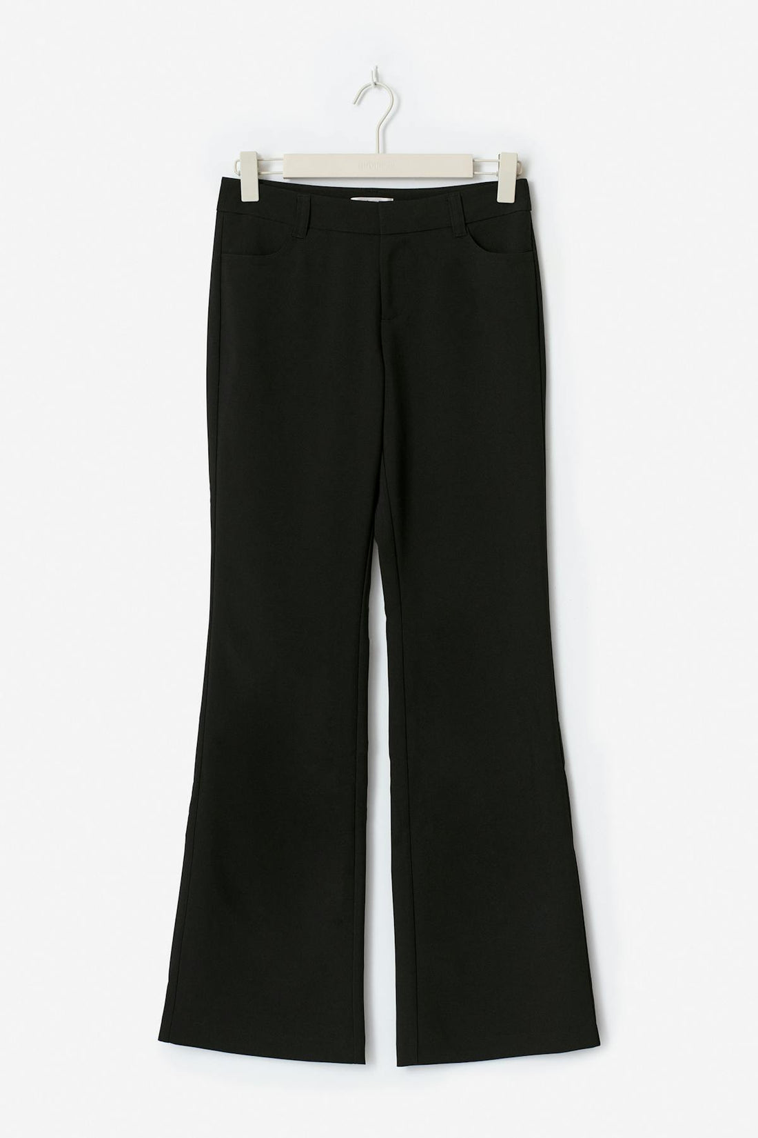 Y low bootcut trousers tall - Noir
