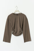 Soft touch wide sleeve top - Falcon