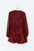Mini frill dress - Creme