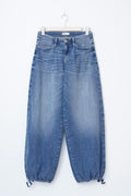 Sweatpant jeans - Mid blue