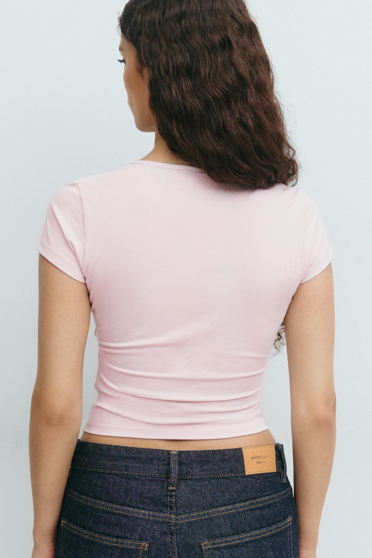 Tight wrap top - Ballet slipper
