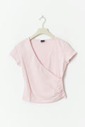 Tight wrap top - Ballet slipper