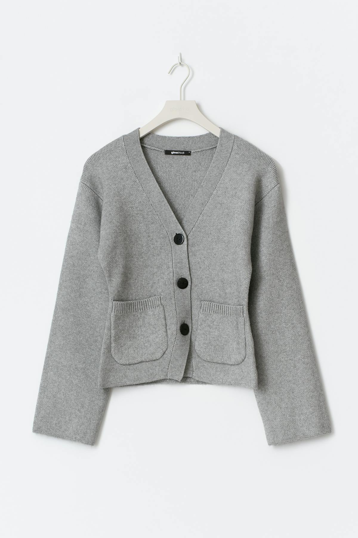 Shaped knitted cardigan - Sea turtle