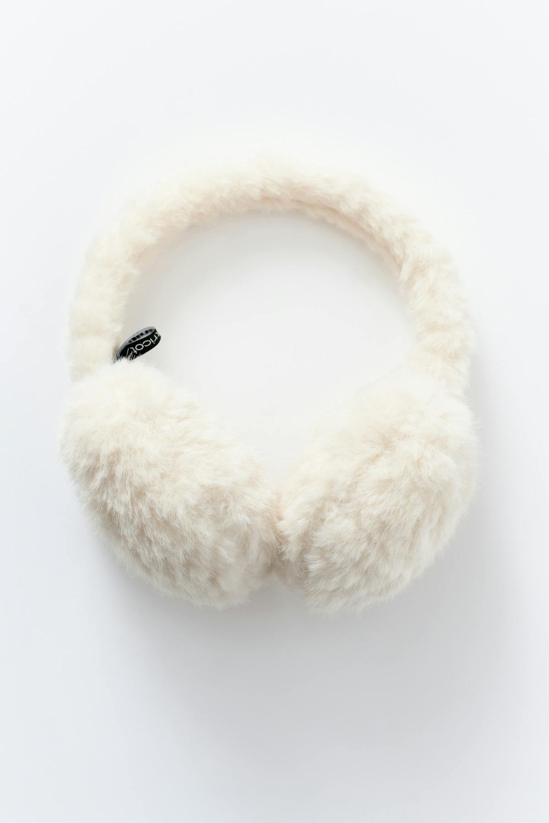Teddy ear muffs - Creme