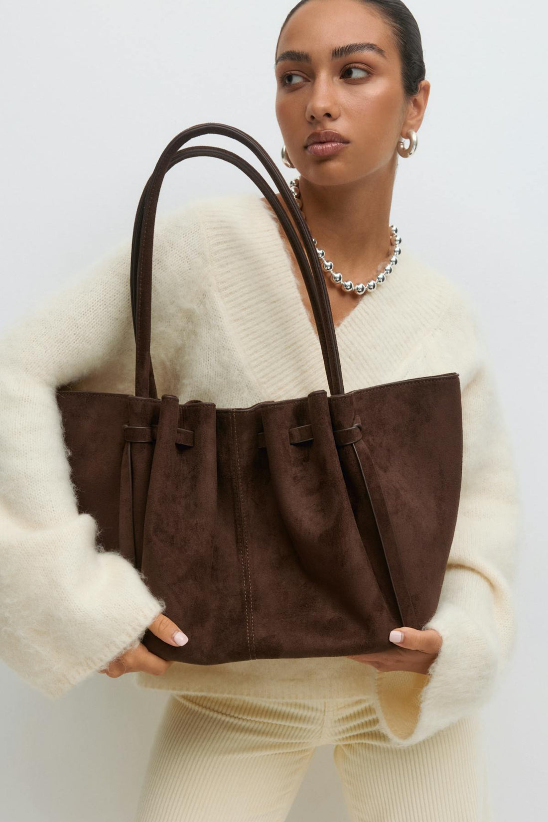 Strap detail bag - Marron foncé