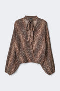 Scarf blouse - Pink 31/ice