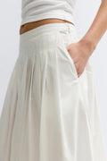Pleated skirt - Sable