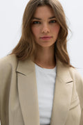 Shaped blazer - Check