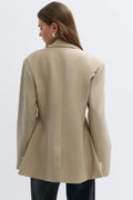 Shaped blazer - Check
