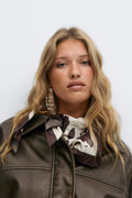 Satin scarf - Cow aop