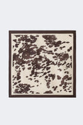 Satin scarf - Marron