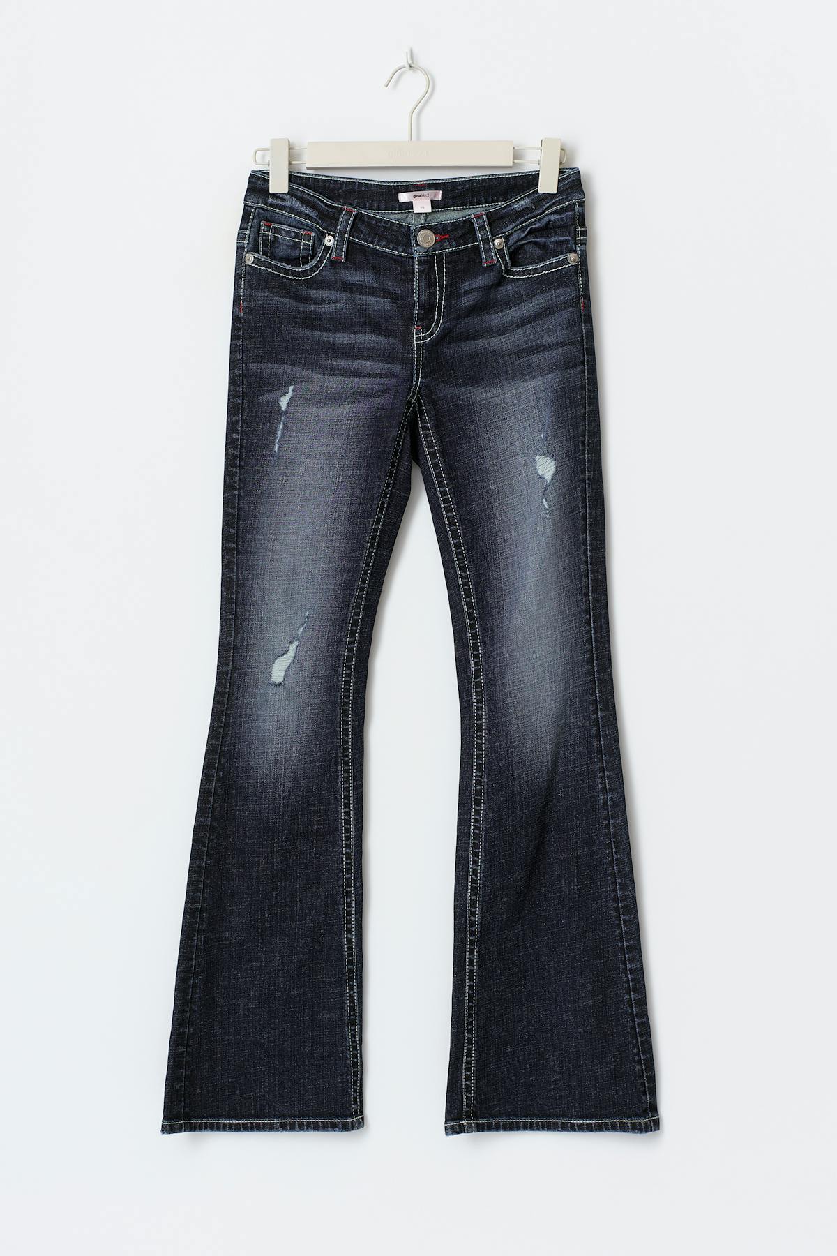 Hip hug flare jeans - Bleu clair