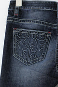 Hip hug flare jeans - Bleu foncé