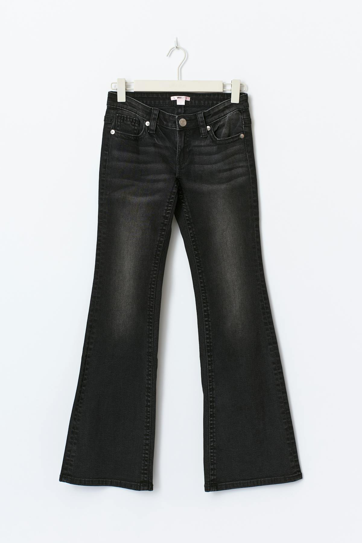 Hip hug flare jeans - Bleu foncé