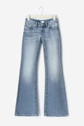14+ hip hug flare tall jeans - Bleu clair