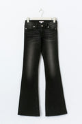 14+ hip hug flare tall jeans - Noir