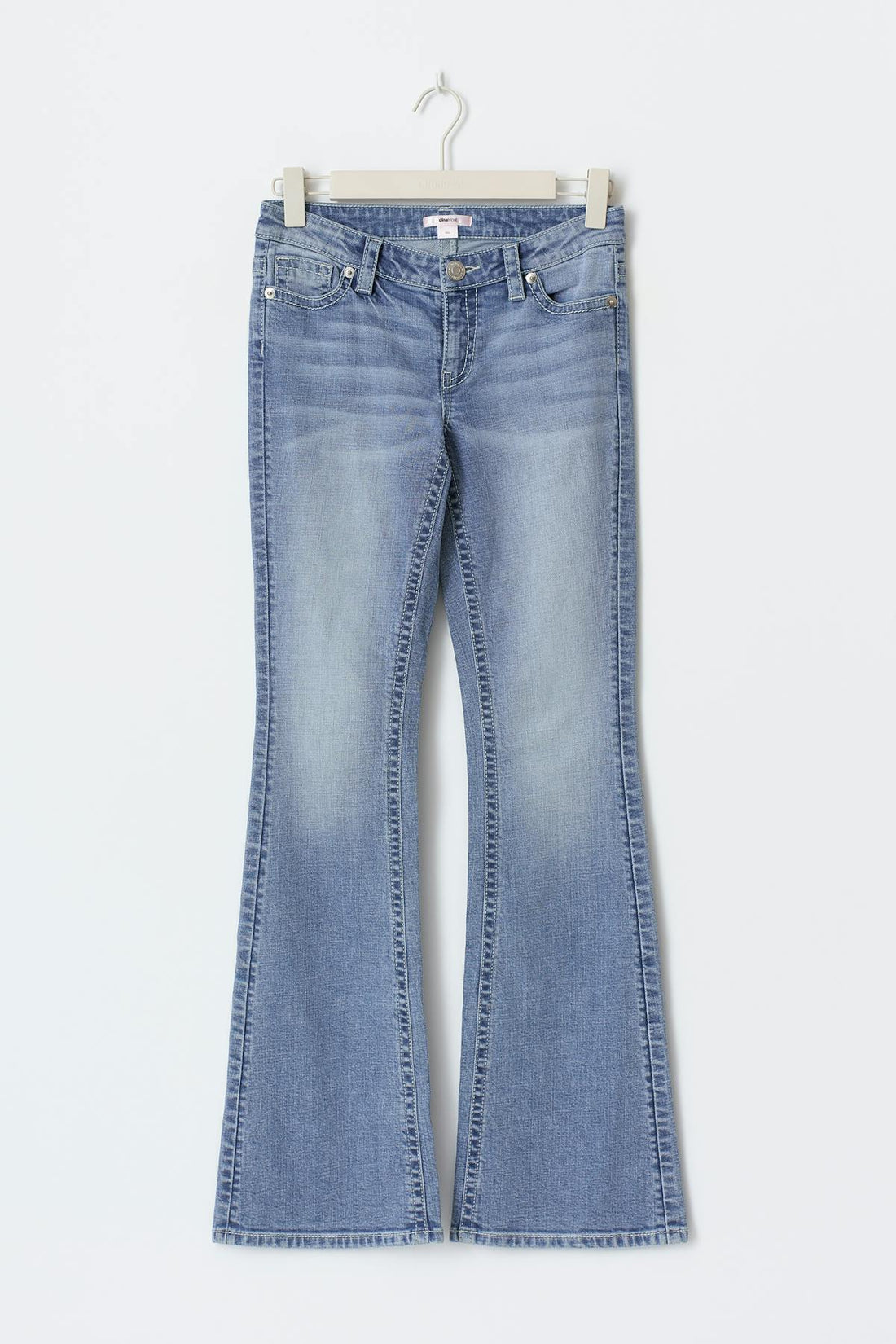 Hip hug flare tall jeans - Bleu clair