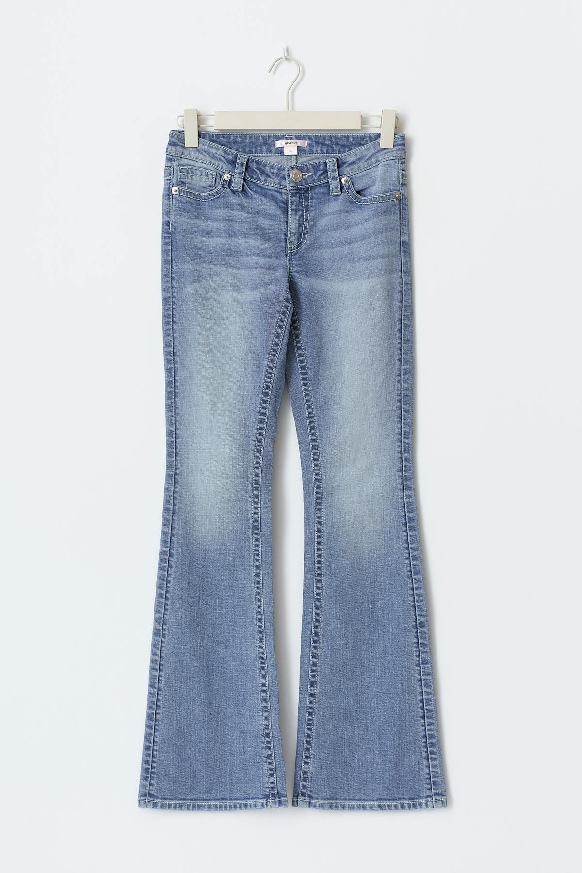 Hip hug flare tall jeans - Bleu clair
