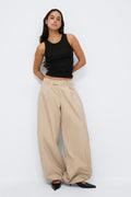 Tight fit rib tank - Blanc