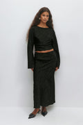 Structured blouse - Noir