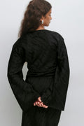 Structured blouse - Noir