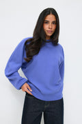 knitted sweater - Blanc