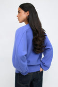knitted sweater - Blanc