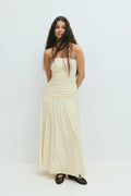 Dropped waist dress - Noir