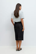 Denim pencil skirt - Rinse