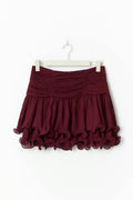 mini skirt - Blanc