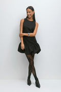 Balloon mini dress - Rouge