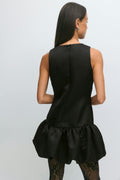 Balloon mini dress - Rouge
