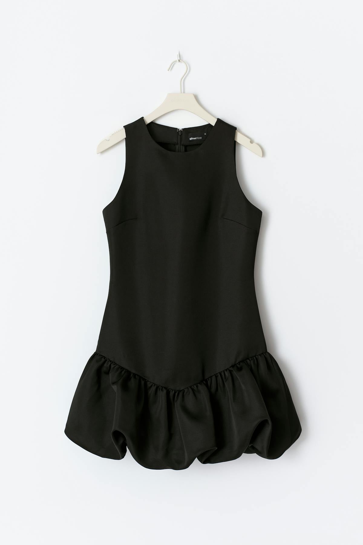Balloon mini dress - Noir