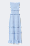 knitted dress - Mid grey mel