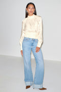 Boho blouse - Blue flower