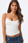 14+ padded singlet - Dot print