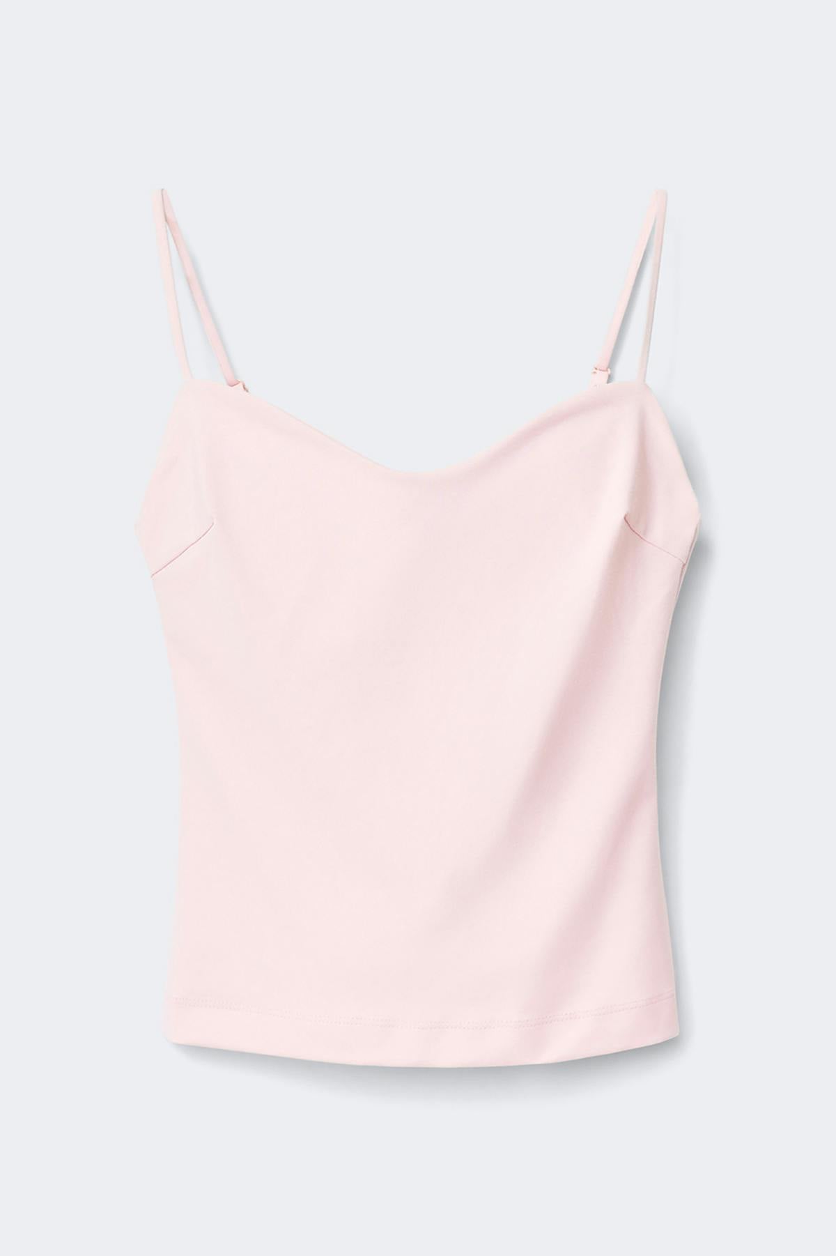14+ padded singlet - Ballet slipper